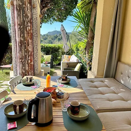 Parcs Aquatiques Inclus ,Appartement Premium , Rez De Jardin Cloture Agay Saint Raphael *