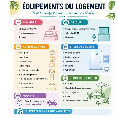 Parcs Aquatiques inclus ,Appartement Premium 4 étoiles